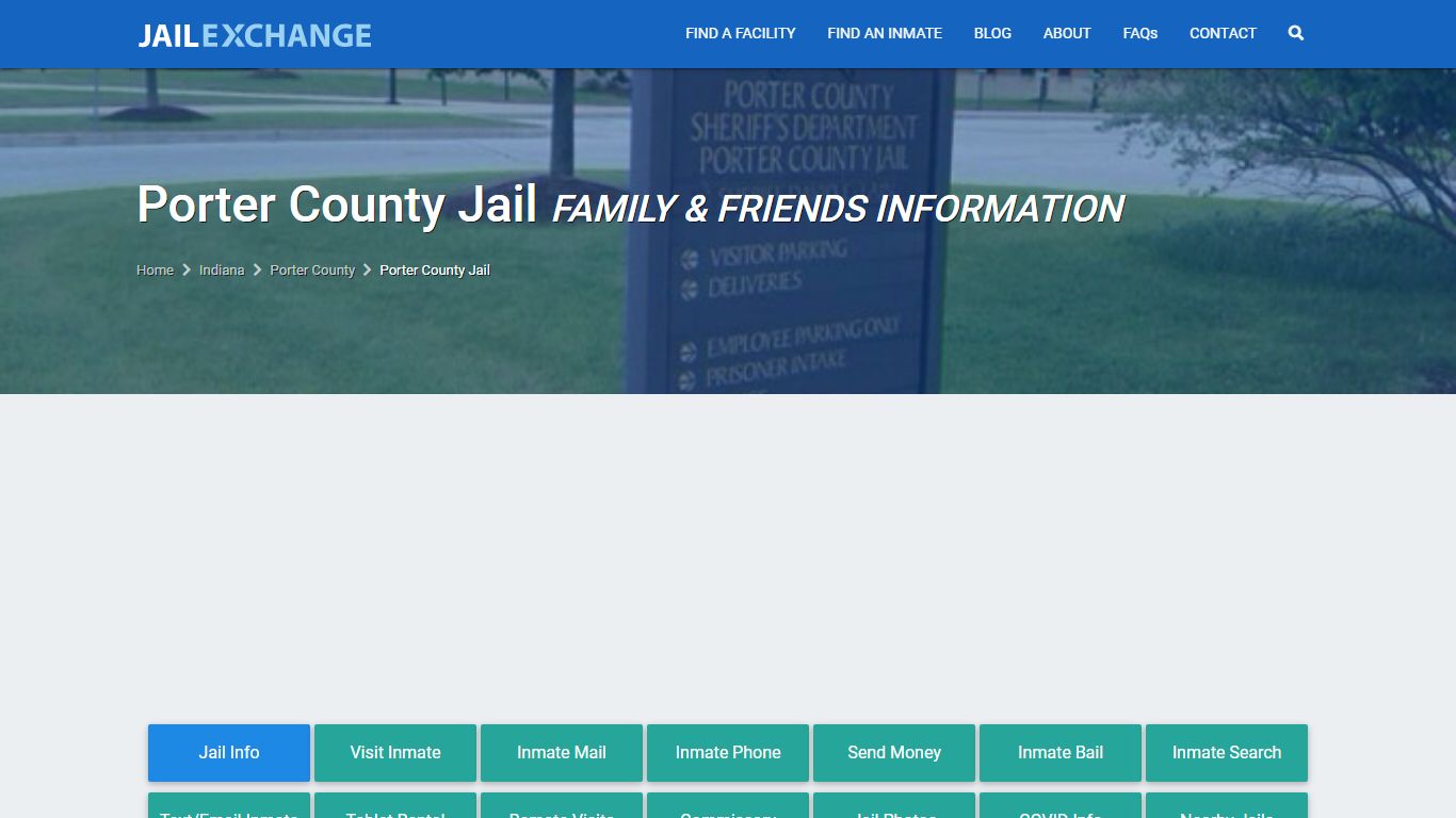 Porter County Jail IN | Booking, Visiting, Calls, Phone