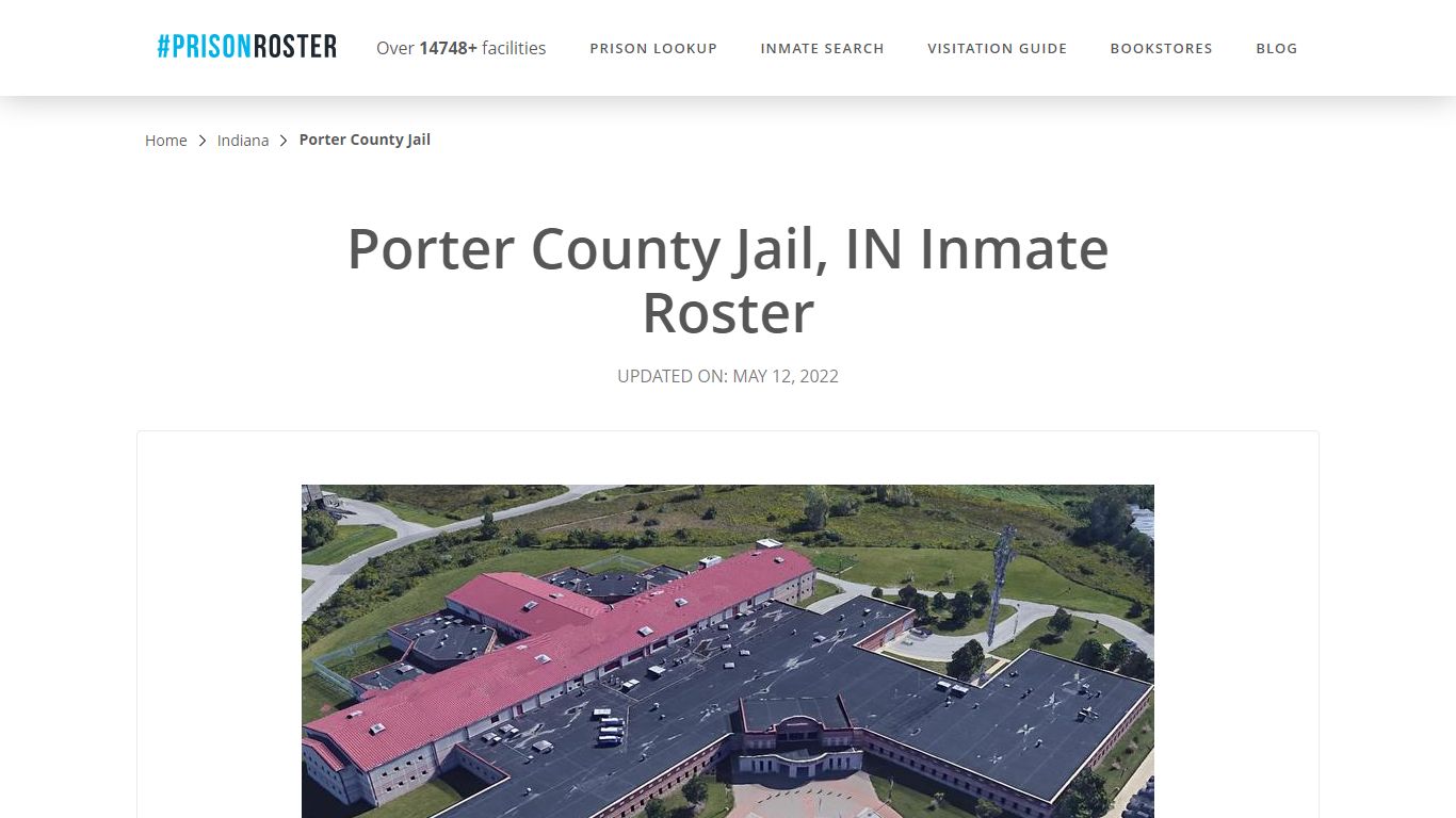 Porter County Jail, IN Inmate Roster - Prisonroster